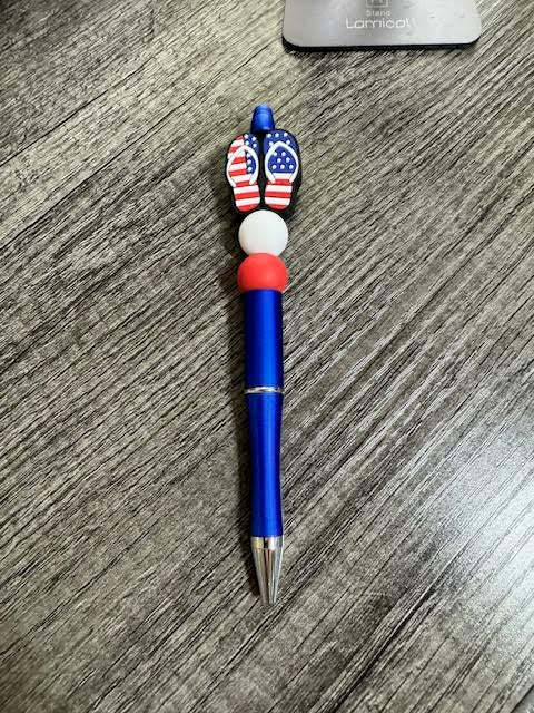 Patriotic Flip Flop Pen