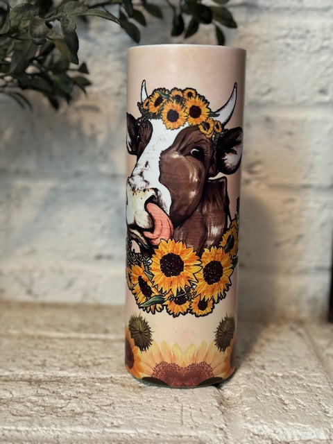 20 oz Cow Tumbler