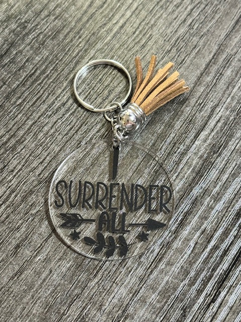 Surrender All Keychain