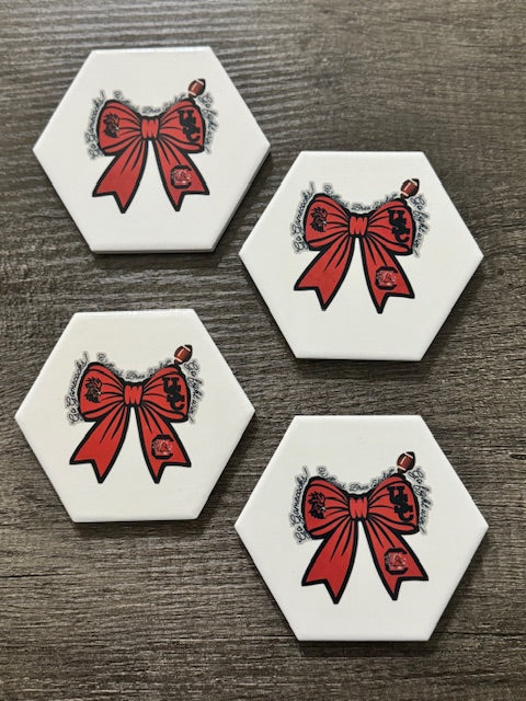 Carolina Gamecocks Coaster Set