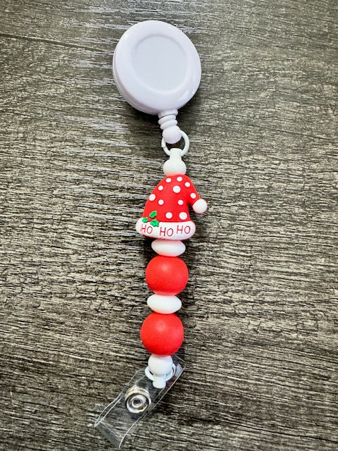 Santa Hat Badge Reel