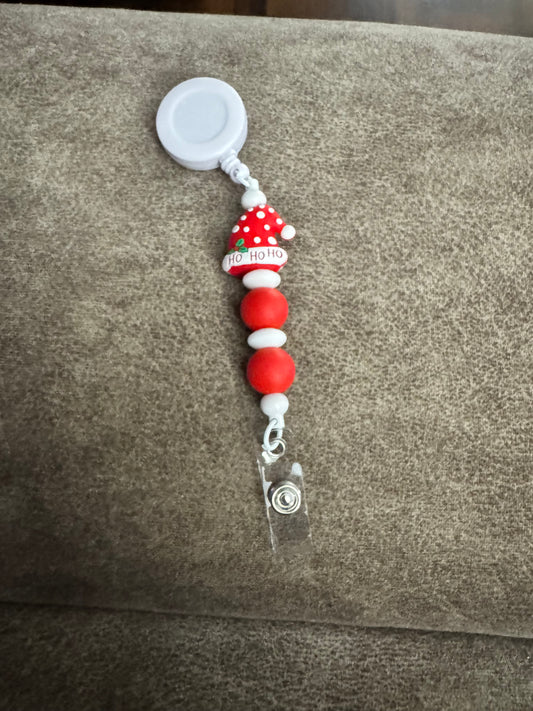 Santa Hat Badge Reel