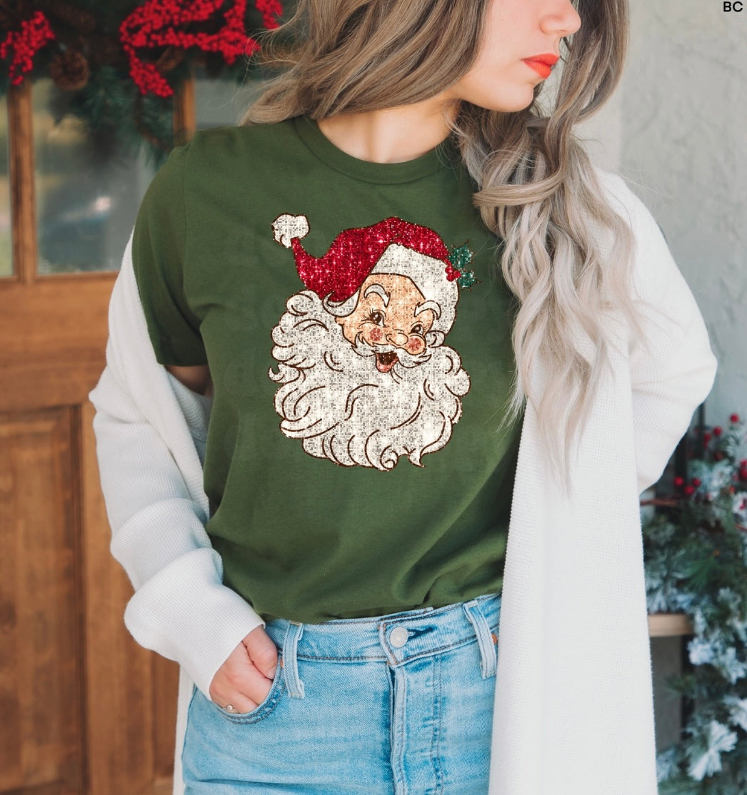 Santa Face Shirt