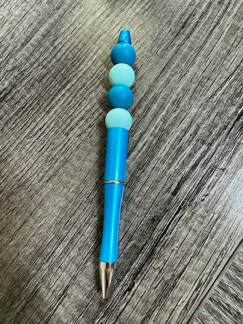 Jade Silicone Bead Pen